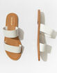 BAMBOO Double Strap Womens Sandals image number 5