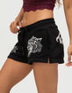 ED HARDY Tiger Head Womens Fleece Shorts image number 4