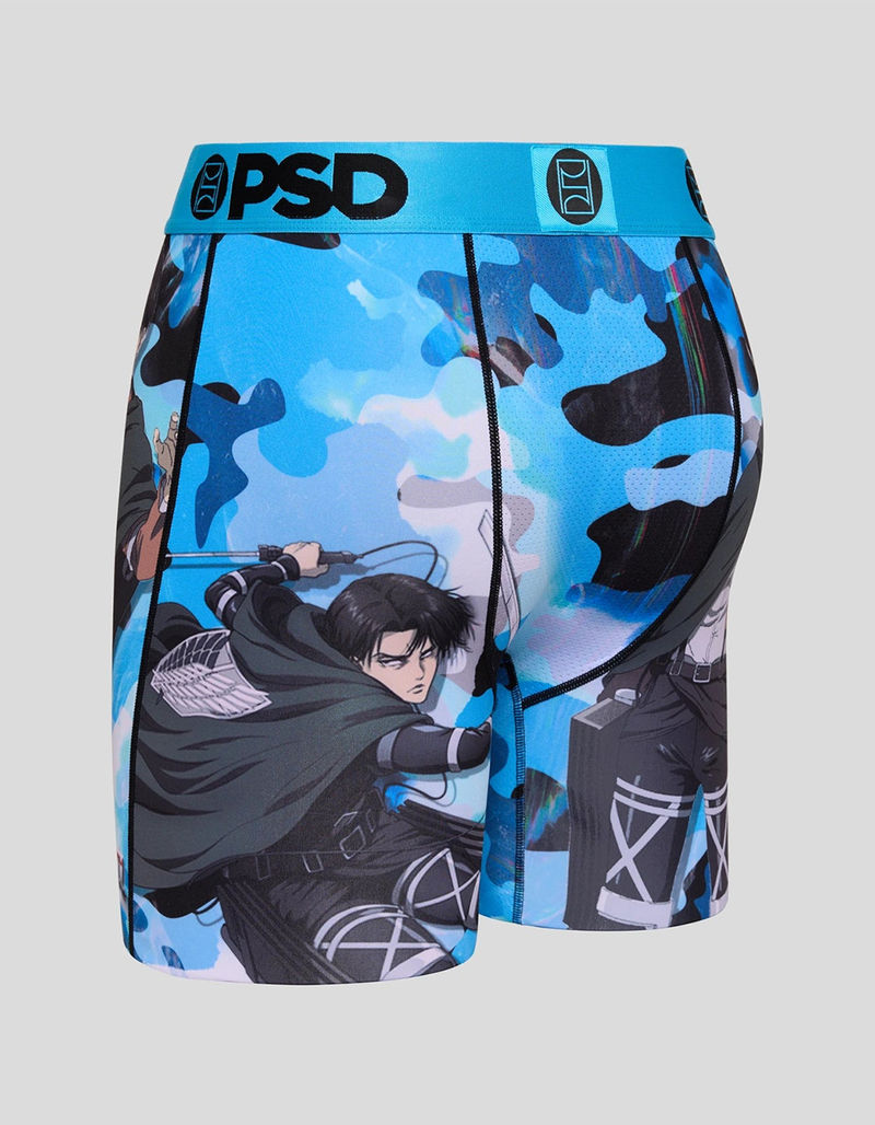 PSD x Attack On Titan Levi Solo Mens Boxer Briefs image number 2
