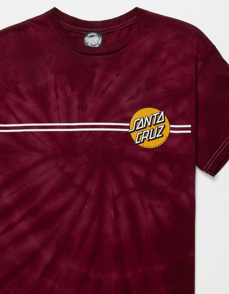 SANTA CRUZ Other Dot Tie Dye Mens Tee image number 2