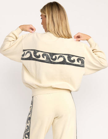 BILLABONG Sun Wave Livin Kendal Womens Crewneck Sweatshirt Alternative Image