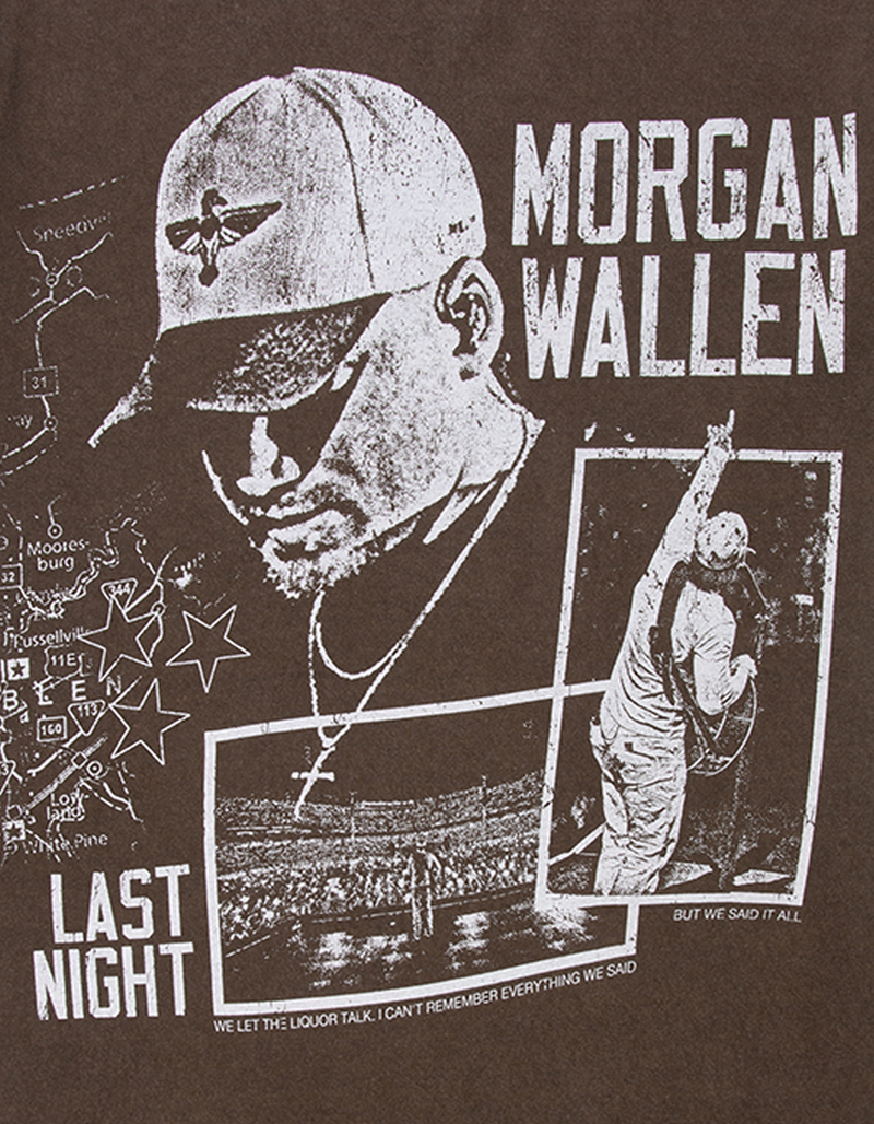 MORGAN WALLEN Last Night Mens Tee image number 1