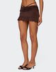 EDIKTED Koda Ruched Mini Skirt image number 4
