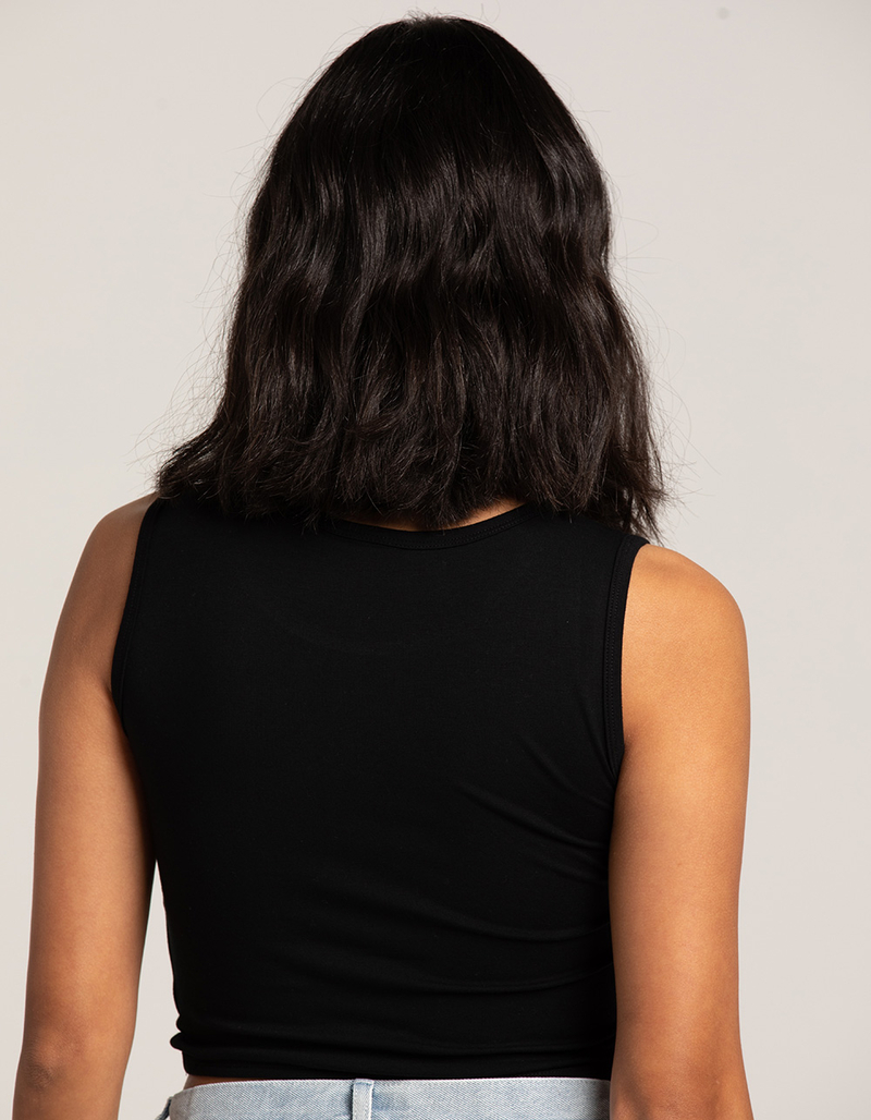 OBEY Callie Womens Crop Tank Top image number 2