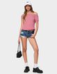 EDIKTED Aretha Striped Off Shoulder Top image number 5