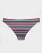 FULL TILT Stripe Lasercut Bikini Panties image number 2