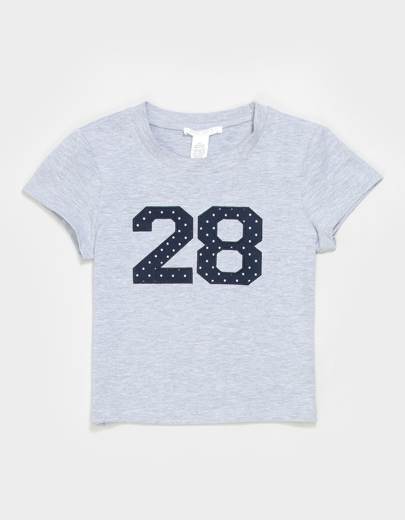 FULL TILT Dot Fill 28 Girls Tee image number 1
