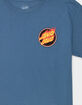 SANTA CRUZ Check Ringed Dot Boys Tee image number 4