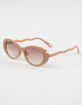 RSQ Oval Wave Sunglasses image number 1