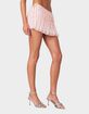 EDIKTED Abrielle Tiered Chiffon Mini Skirt image number 4