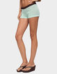 EDIKTED Loli Contrast Waist Knit Shorts image number 2
