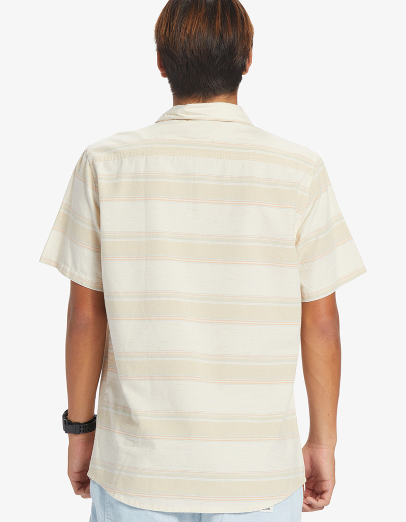 QUIKSILVER Cali Sunrise Mens Button Up Shirt image number 3