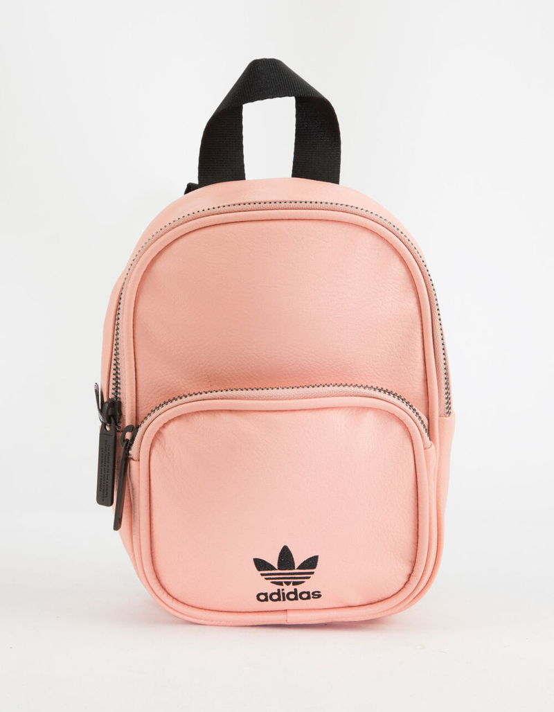 ADIDAS Originals Faux Leather Pink Mini Backpack image number 0