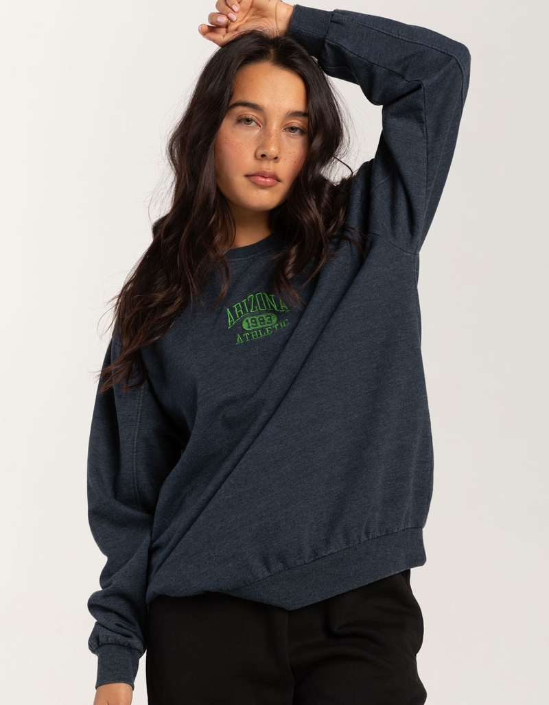 FULL TILT Arizona Womens Embroidered Crewneck Sweatshirt image number 0