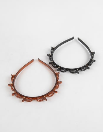 FULL TILT 2 Pack Clip Headbands Primary Image