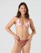 ROXY Cherry On Top Reversible Tie Side Moderate Bikini Bottoms image number 4