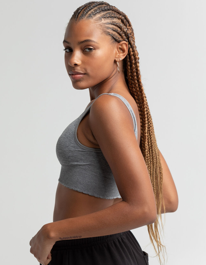 FULL TILT Longline Seamless Bralette image number 1