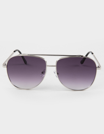 RSQ Metal Aviator Sunglasses Alternative Image