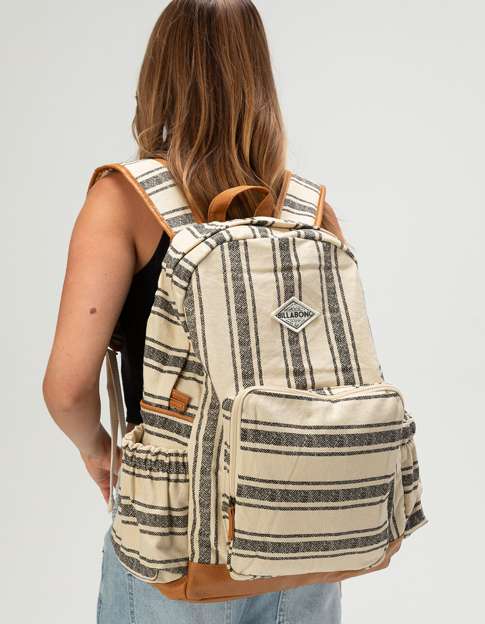 BILLABONG Home Abroad Backpack - BLACK/WHITE - ONE SIZE | Tillys
