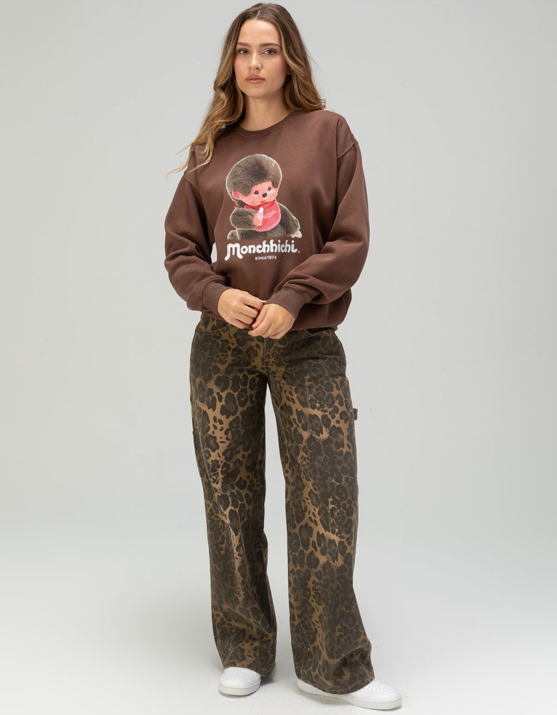 MONCHHICHI Womens Crewneck Sweatshirt image number 1