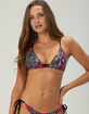 AFFLICTION Desperate Saint Triangle Bikini Top image number 1
