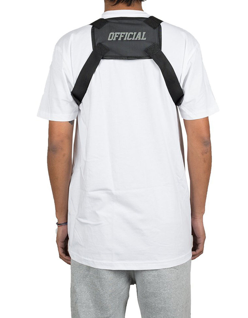 OFFICIAL Melrose Chest Utility Black Mens Bag image number 3