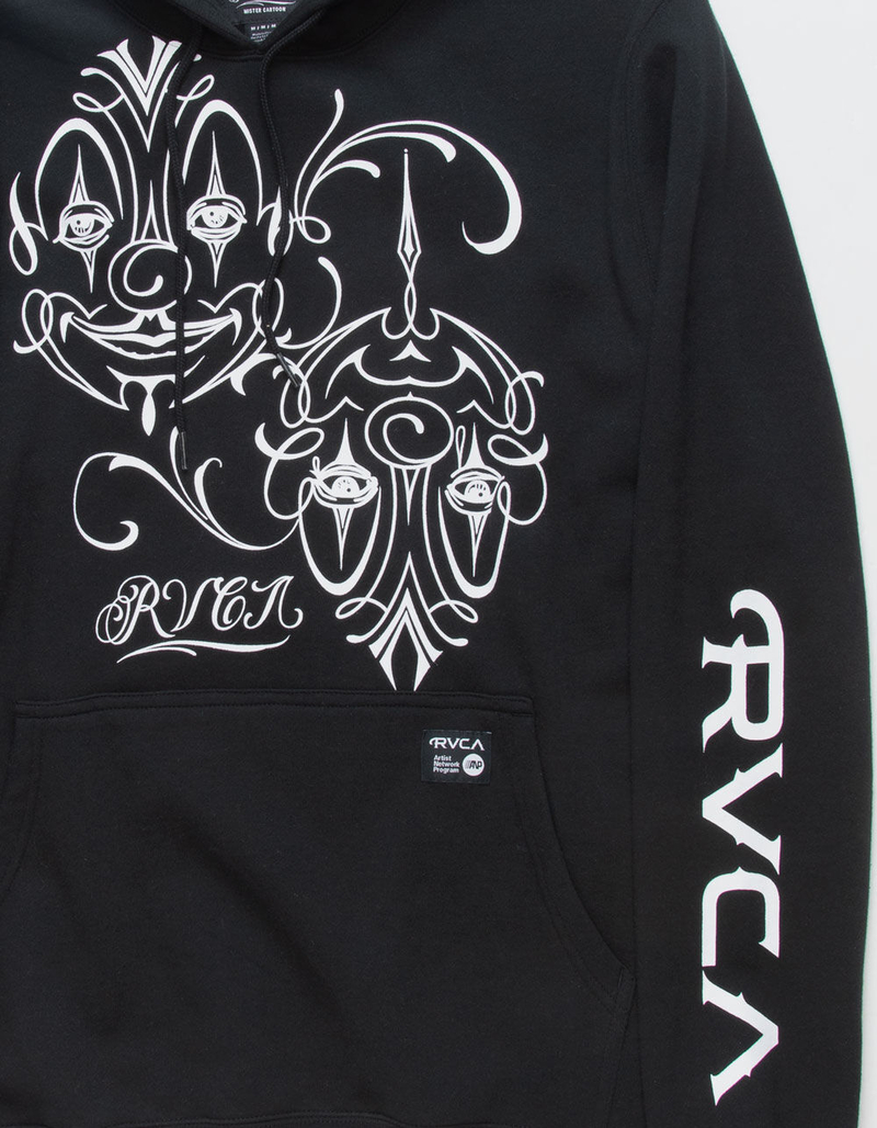 RVCA x Mister Cartoon Clowns Mens Hoodie image number 7