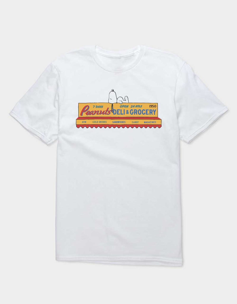 PEANUTS Snoopy's Deli Unisex Tee image number 0