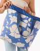 ALOHA COLLECTION Salina Tiny Stripe Day Tripper Tote Bag image number 4