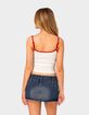 EDIKTED LA Lover Rhinestone Tank Top image number 3