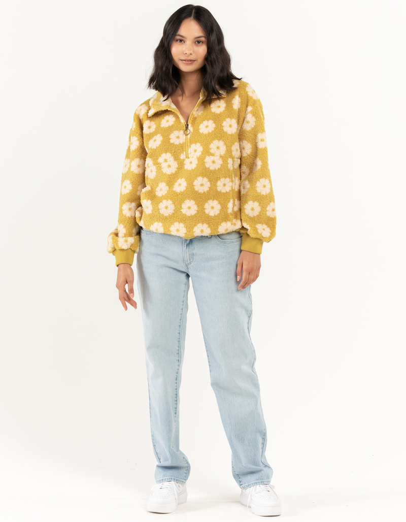 BILLABONG Time Off Womens Sherpa Pullover Sweatshirt image number 3