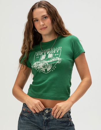 BDG Urban Outfitters Detroit Womens Baby Tee Primary Image