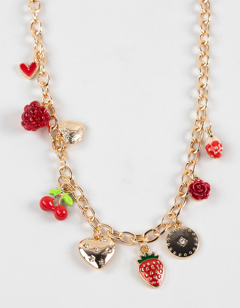 FULL TILT Fruit Charm Necklace image number 1