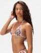 ED HARDY Mary Triangle Bikini Top image number 2