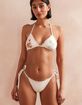 DIPPIN' DAISY'S Palm Triangle Bikini Top image number 1