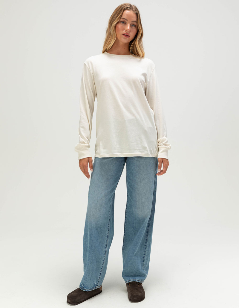 THE NORTH FACE Evolution Box NSE Fill Light Womens Long Sleeve Tee image number 3