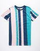 LIRA Volk Stripe Mens T-Shirt image number 1