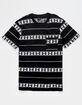 HUF Palisades Stripe Mens Tee image number 1