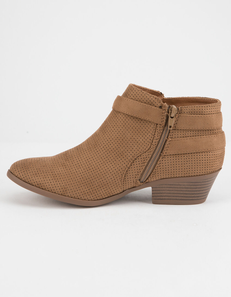 SODA Portia Tan Womens Booties image number 2