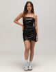 LULUS Faux Leather Womens Dress image number 2