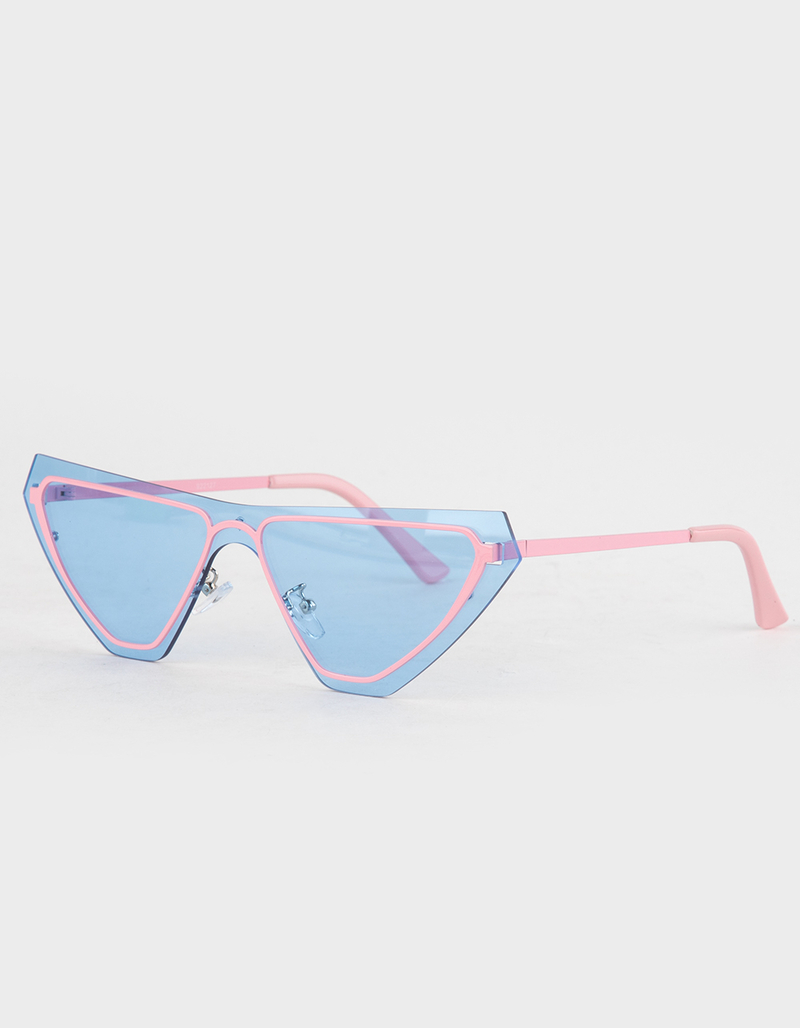 RSQ Rimless Shield Sunglasses image number 0