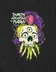 THIRTY SECONDS TO MARS Mohawk Skull Unisex Tee image number 2
