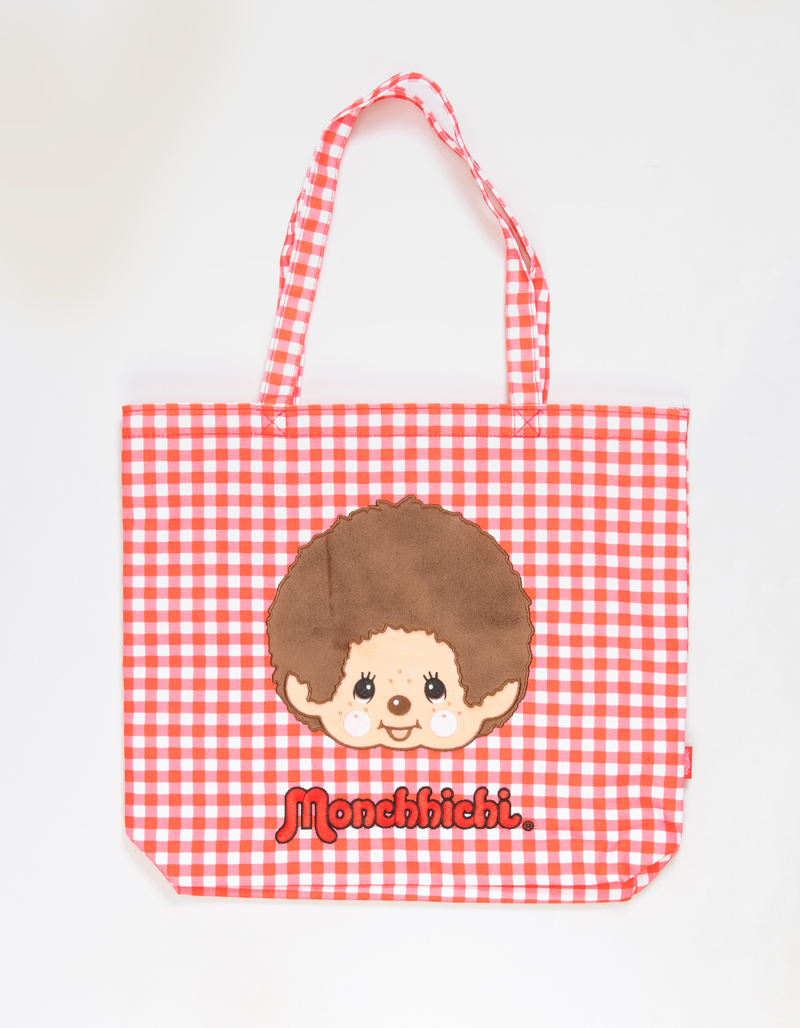 MONCHHICHI Gingham Tote Bag image number 1