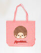 MONCHHICHI Gingham Tote Bag image number 2