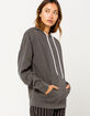 SKY AND SPARROW Mineral Womens Oversized Hoodie image number 2