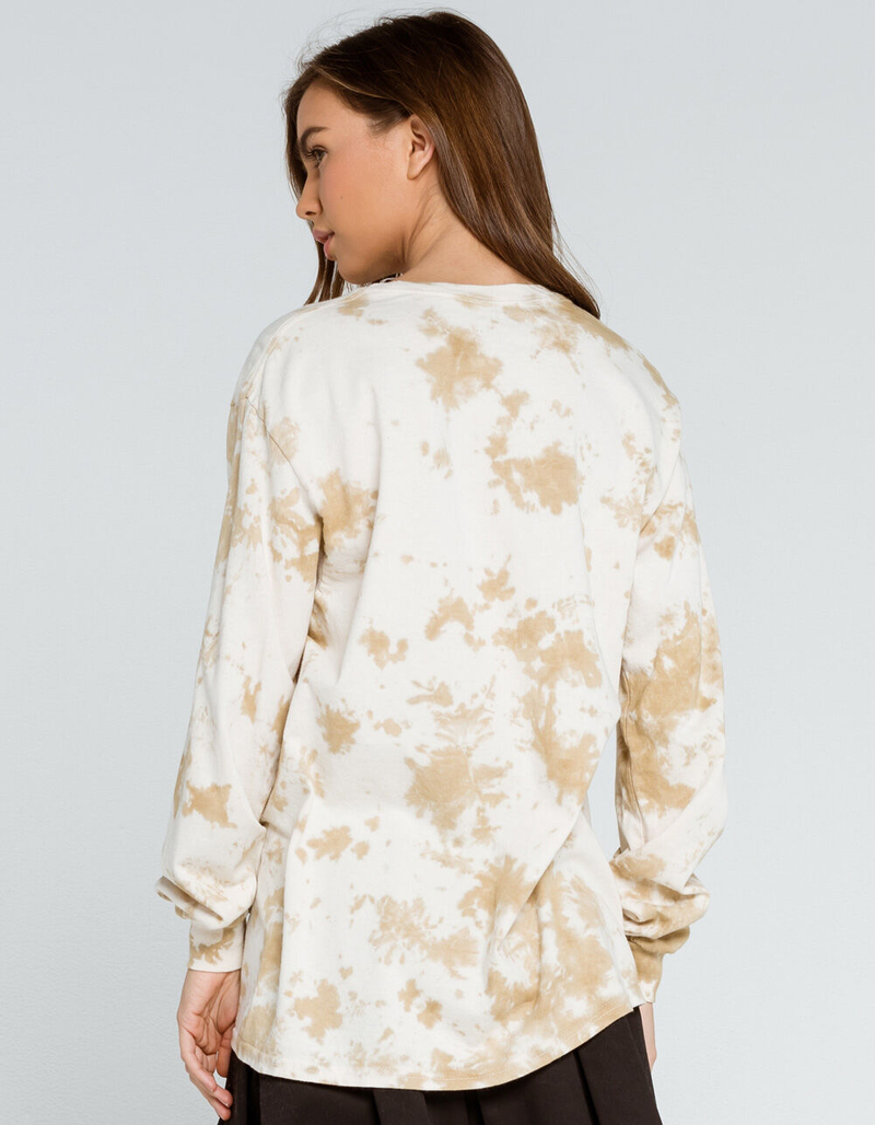 FULL TILT New Jersey Tie Dye Womens Oversized Tee image number 2