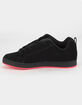 DC SHOES Court Graffik Womens Black & Hot Pink Shoes image number 3