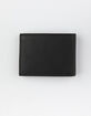 QUIKSILVER Minimack Black Leather Wallet image number 3