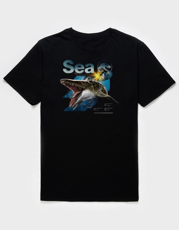 JURASSIC WORLD REBIRTH Mosasaurus Sea Unisex Tee Primary Image