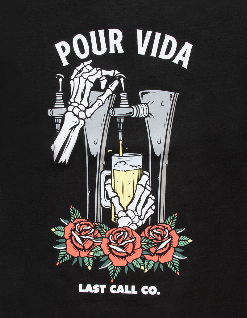 LAST CALL CO. Pour Vida Mens T-Shirt image number 2